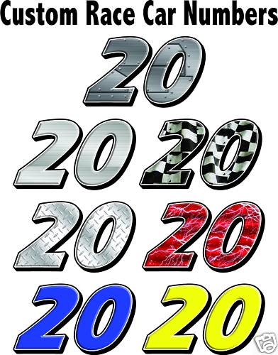 Race car numbers number - race,