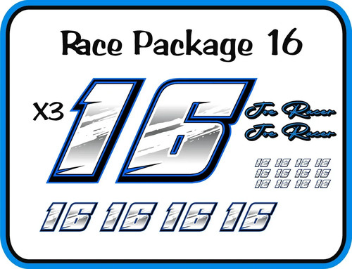 Race car numbers - car,
